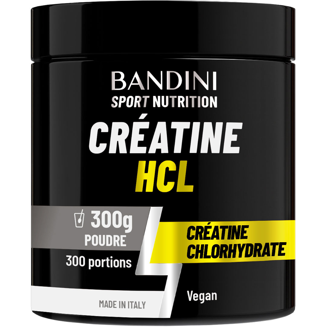 Créatine HCL poudre 300g — supplémentation sports de combat