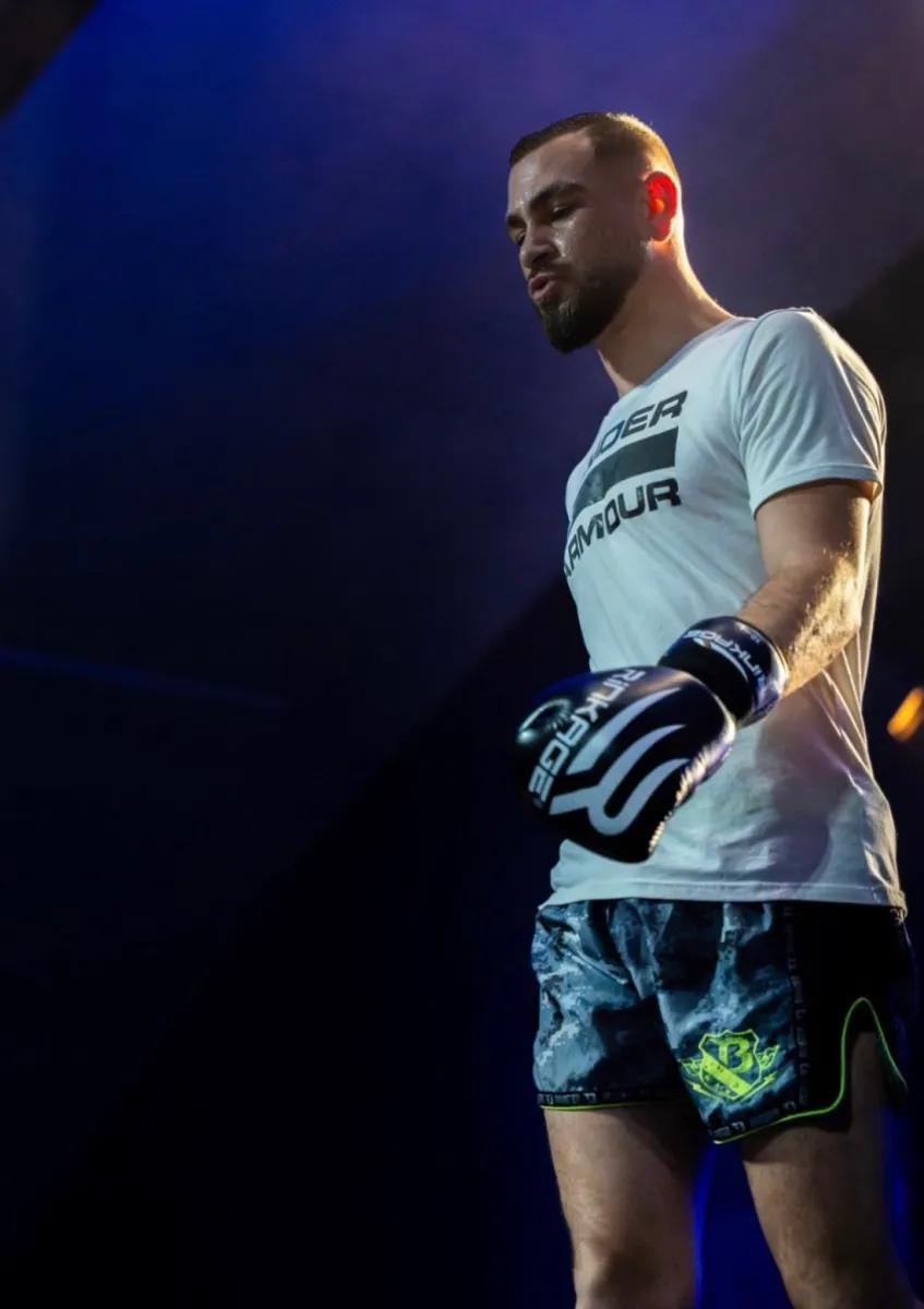 Alexis Demeter entrée sur le ring de kickboxing en compétition 2026
