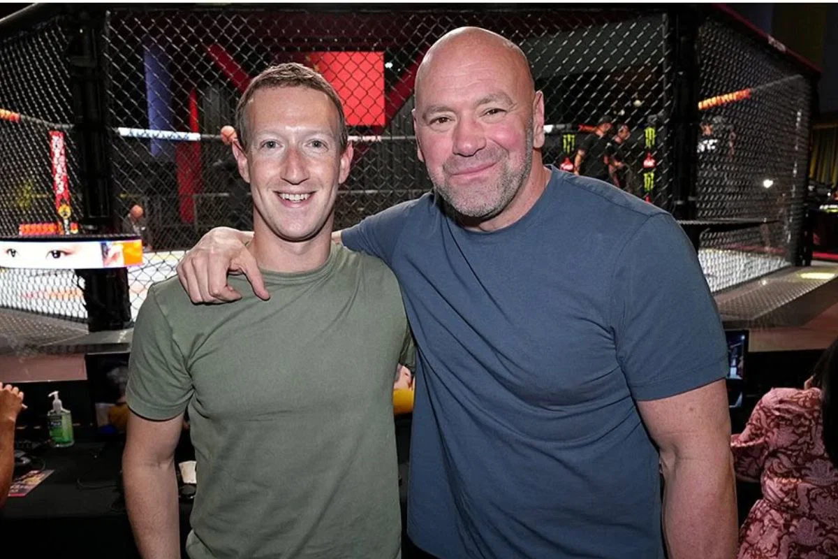 Dana White Et Mark Zukerberg De Meta — Dana White s'explique sur les classements UFC cont