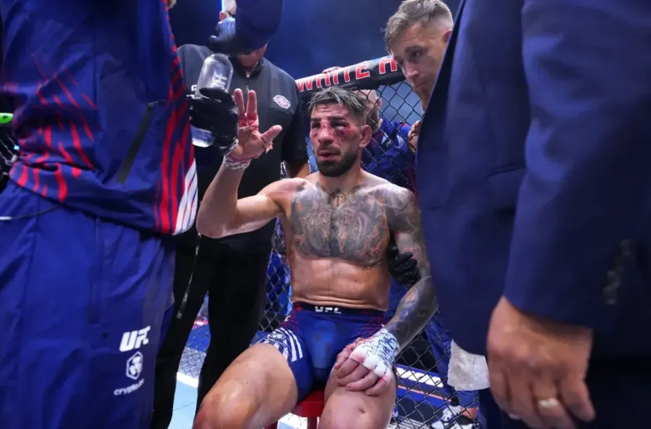 Ilia Topuria réapparaît 16 jours après sa défaite face à Justin Gaethje