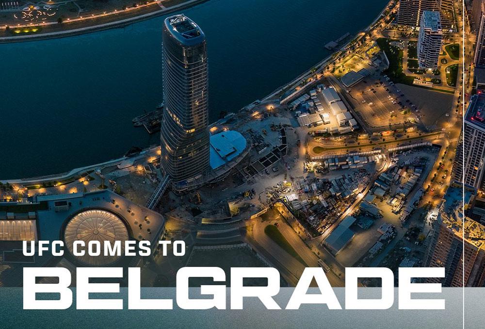UFC Fight Night Belgrade 2026 première historique Serbie