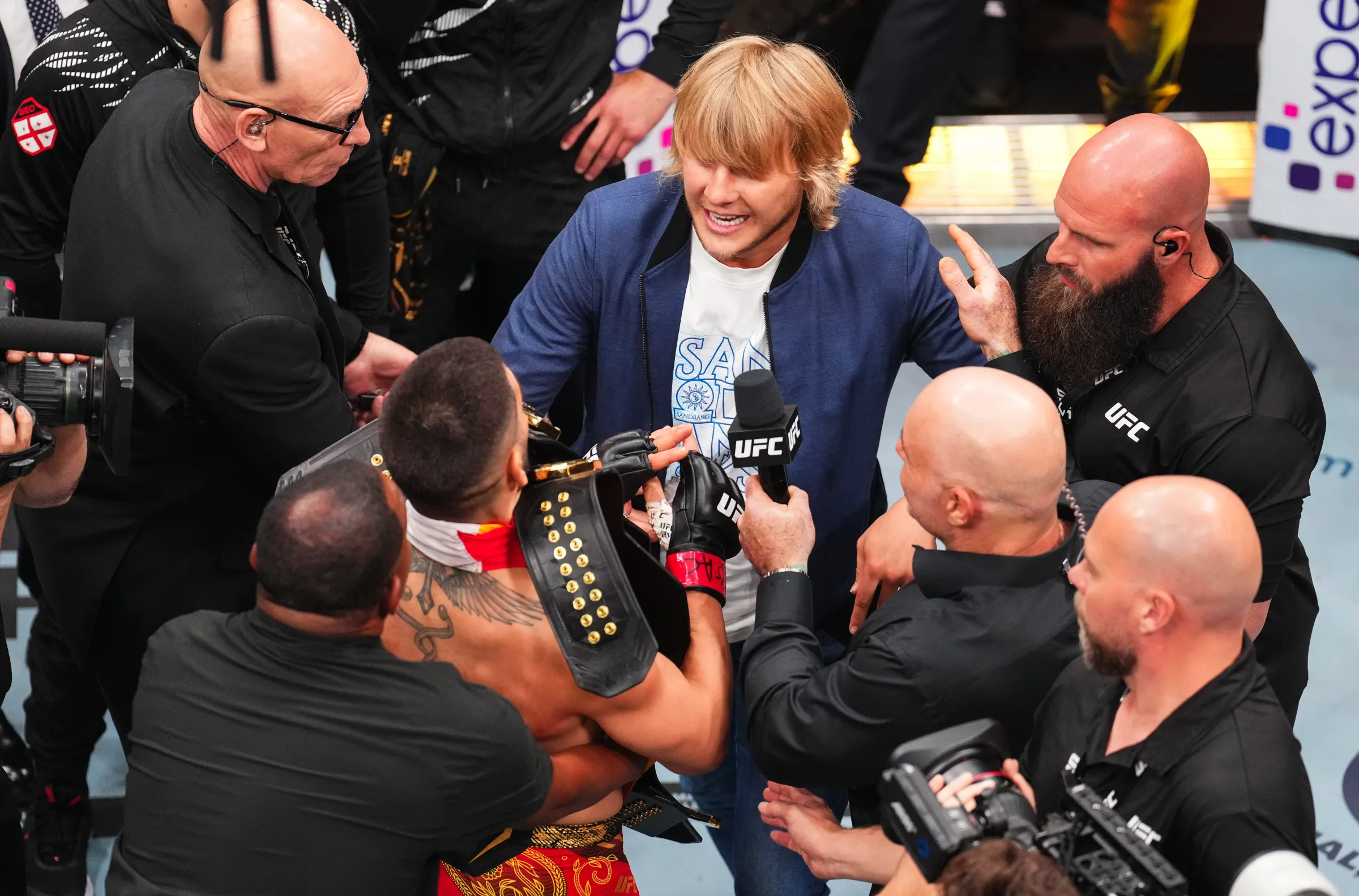 Paddy Pimblett Et Topuria Après Le Combat — Paddy Pimblett détruit Ilia Topuria : « Il ne sera
