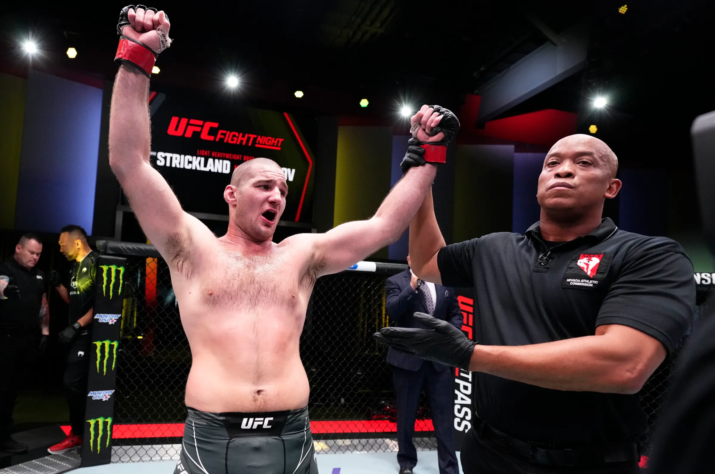 Sean Strickland Victoire — Banni de l'UFC Maison-Blanche, Sean Strickland va 