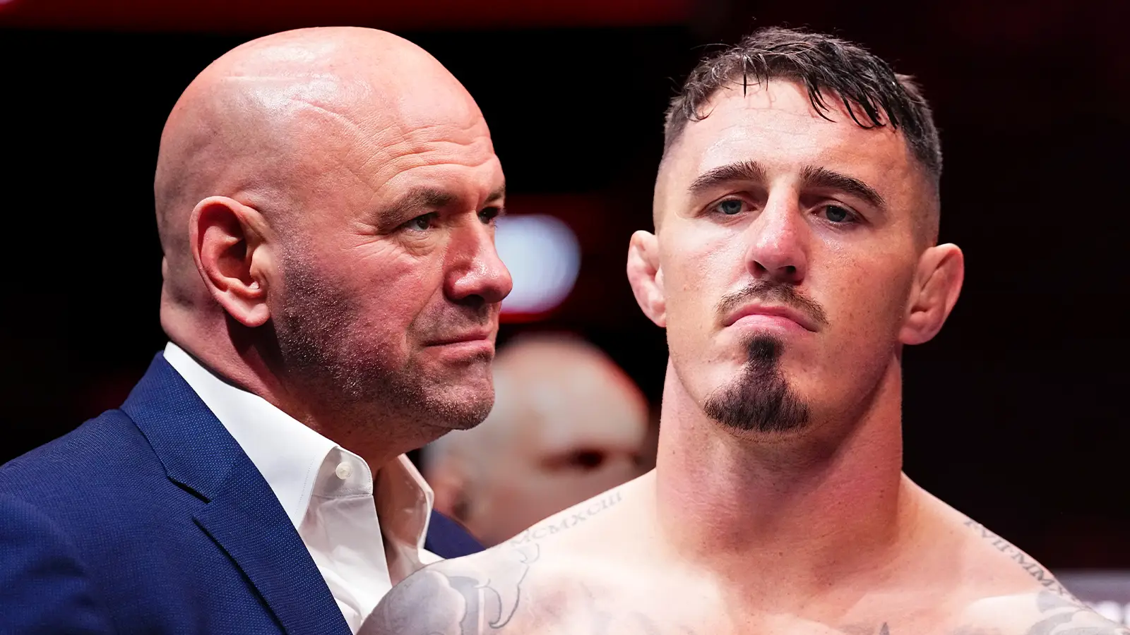 Tom Aspinall Et Dana White — Tom Aspinall ne sait plus s'il se battra encore : 