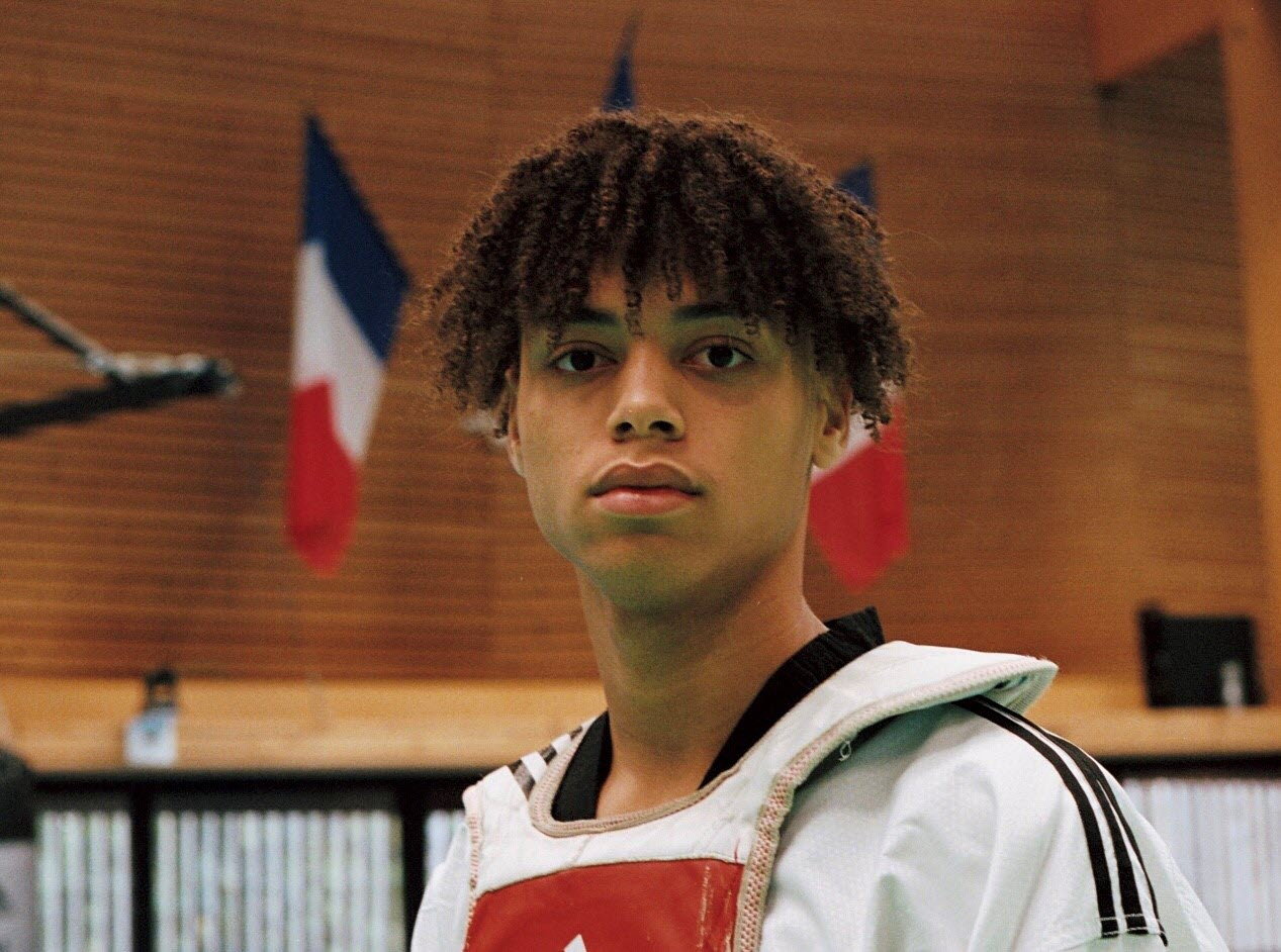 Cyrian Ravet, médaillé d'argent de taekwondo 2026, portrait officiel