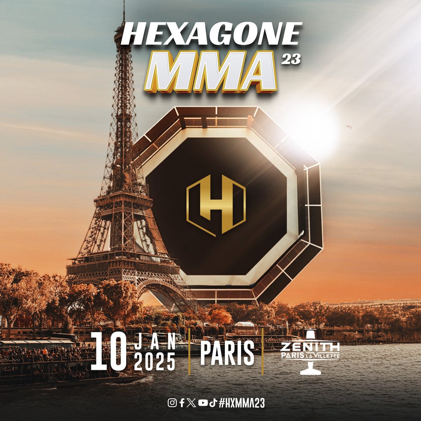 Hexagone MMA 23 — Paris