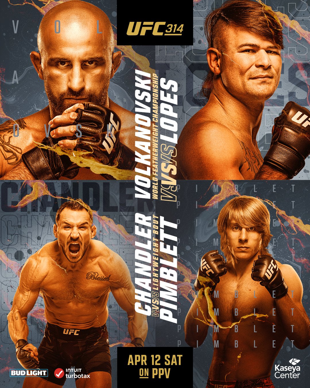 UFC 314 : Volkanovski vs Diego Lopes — Miami