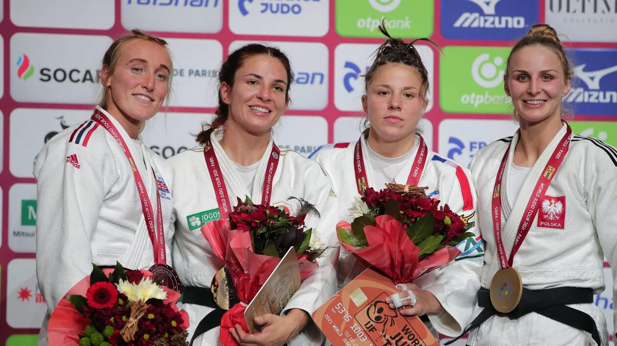 Manon Deketer offensive finale championnat Europe judo