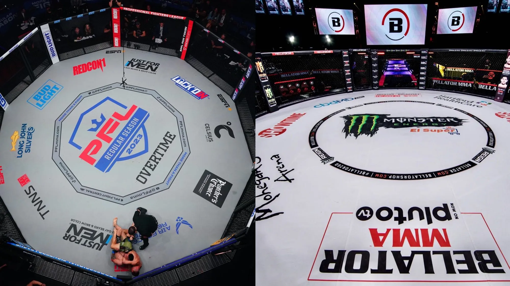Affiche PFL Super Fights - les grands événements Bellator PFL 2026