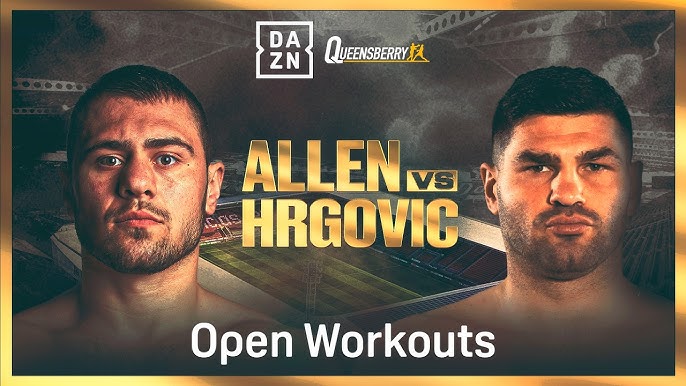 Dave Allen vs Filip Hrgovic - face à face conférence de presse Queensberry