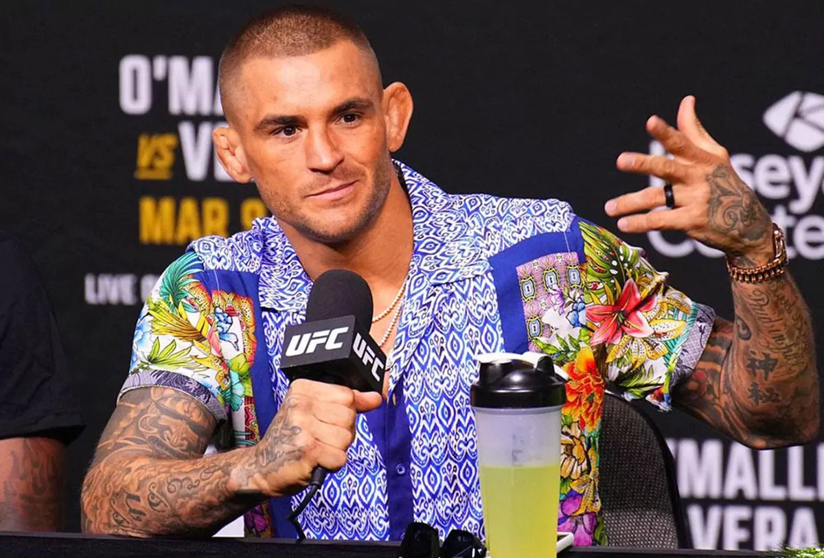 Dustin Poirier conférence de presse UFC 2026 après victoire contre Nate Diaz