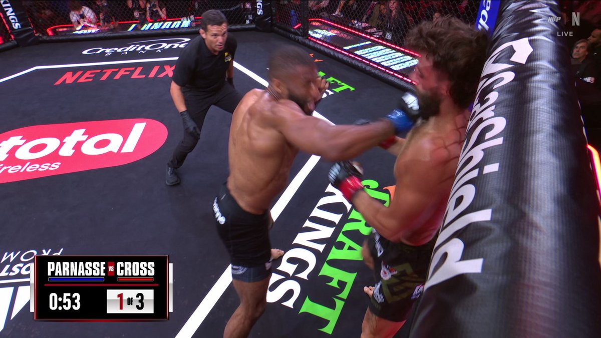 Salahdine Parnasse MMA conquête Amérique Netflix