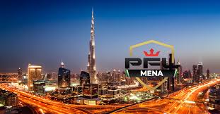 PFL MENA 1 Dubai 24 mai 2026 - affiche officielle