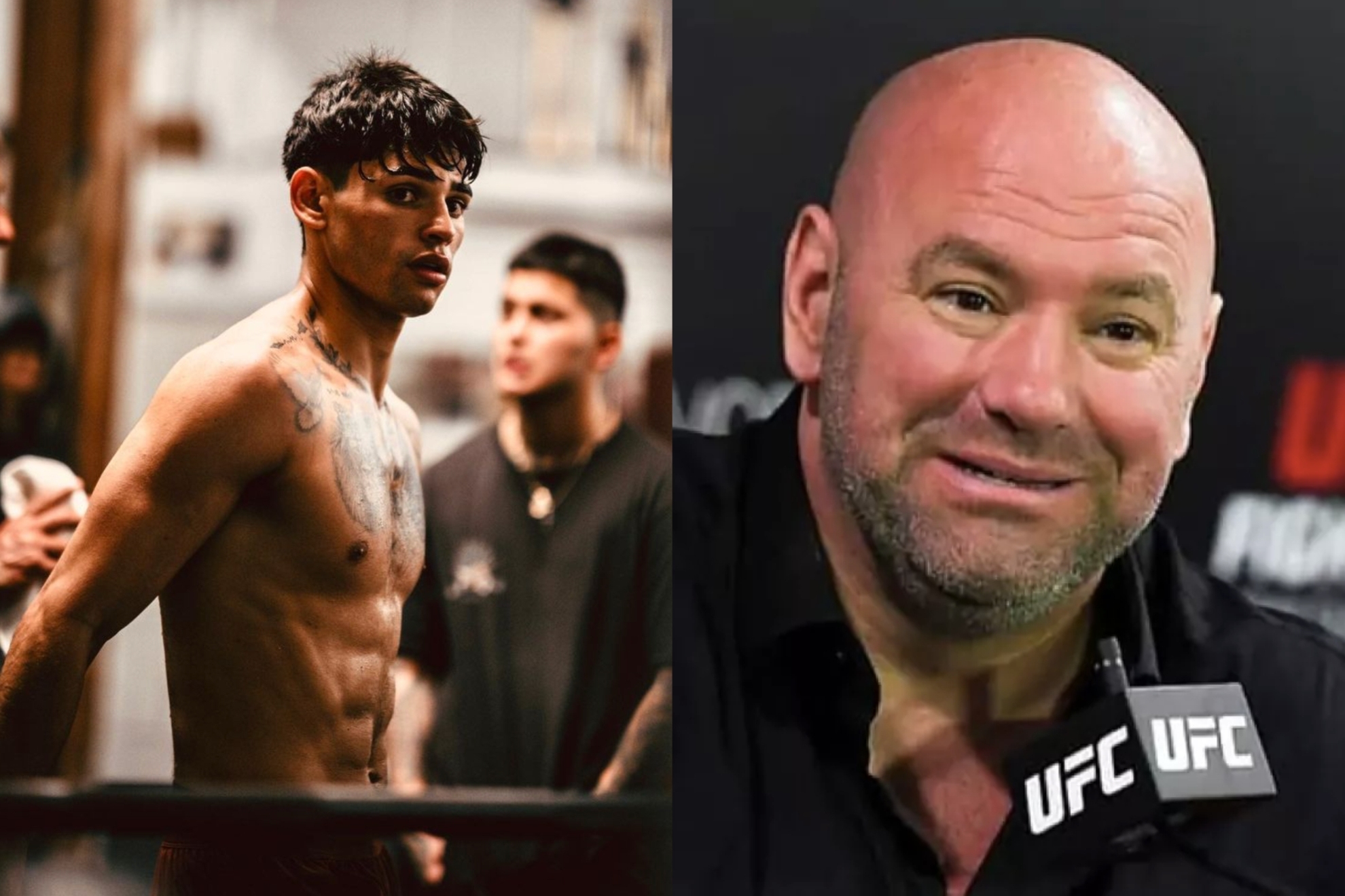 Ryan Garcia et Dana White boxe 2026 pépite nouvelle génération