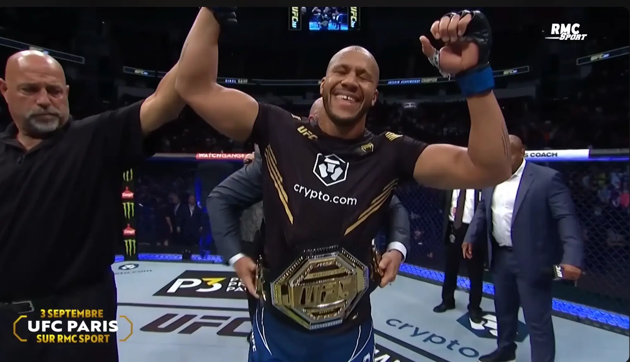 Affiche officielle UFC Paris 2026 - L'UFC revient à Paris