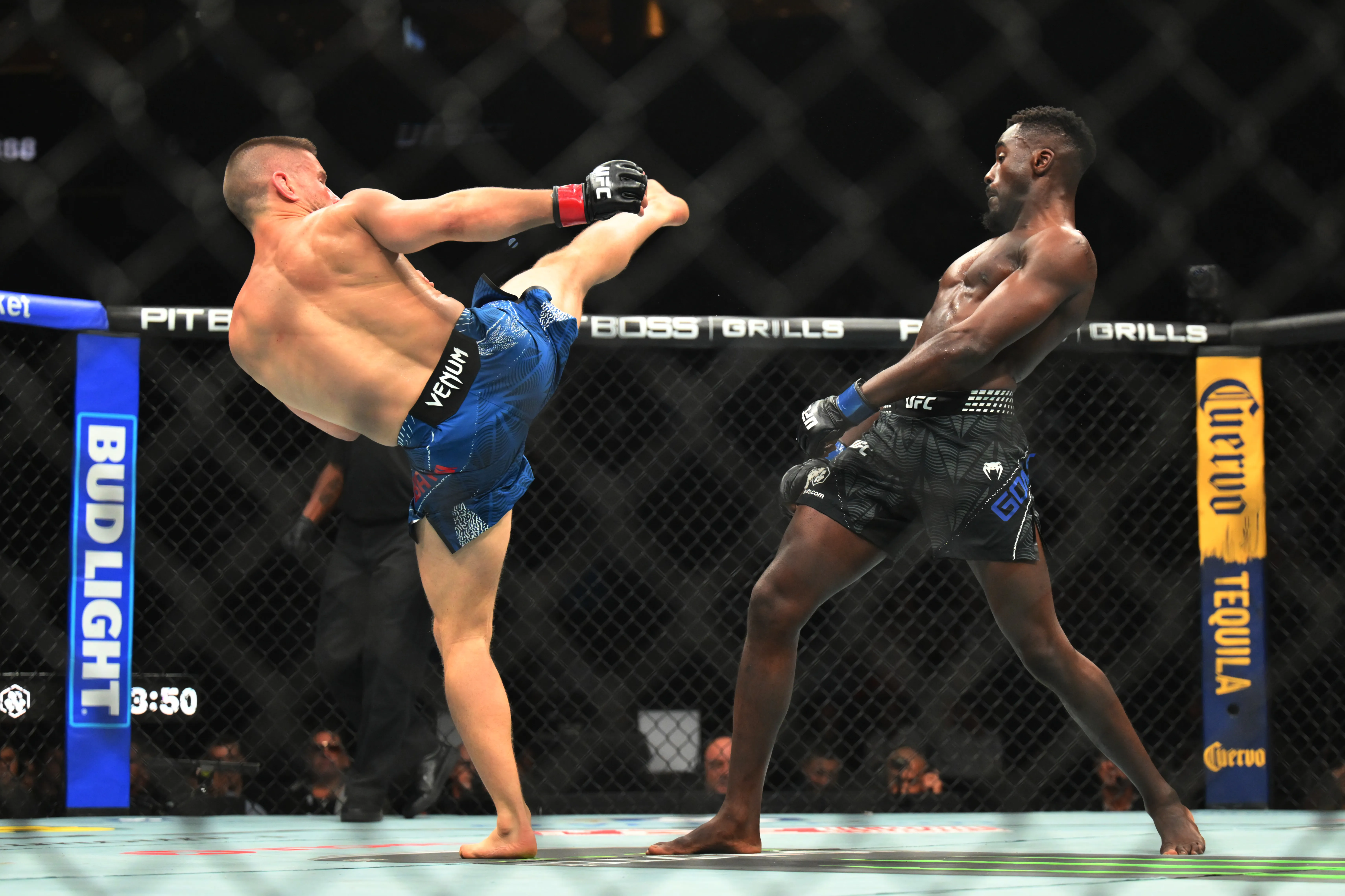 William Gomis frappe striking contre Sabatini UFC 328