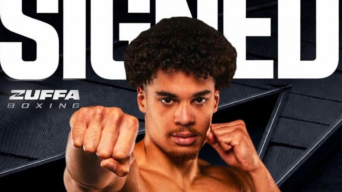 Raphael Monny signe Zuffa Boxing affiche officielle 2026