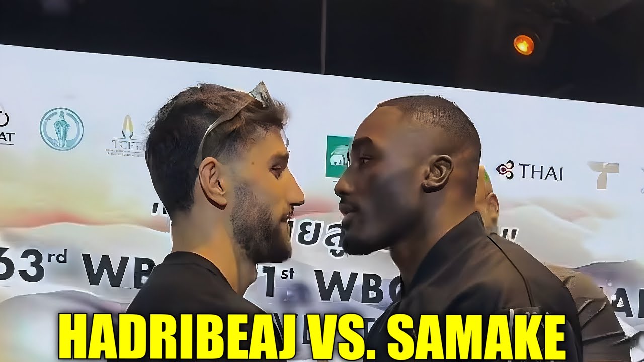 Face-à-face Hadribeaj vs Samaké au 53e congrès WBC en Thaïlande