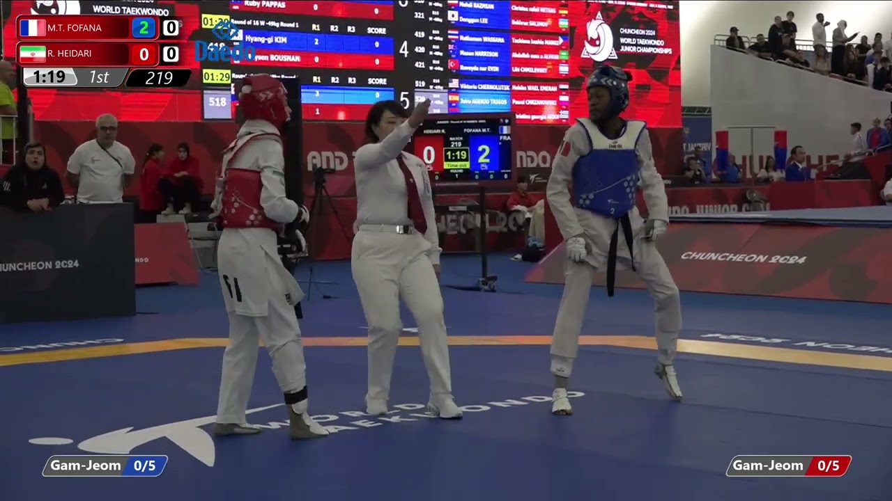 Mah Teninba Fofana championne de taekwondo France bronze Europe